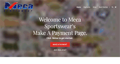 Desktop Screenshot of mecajackets.com